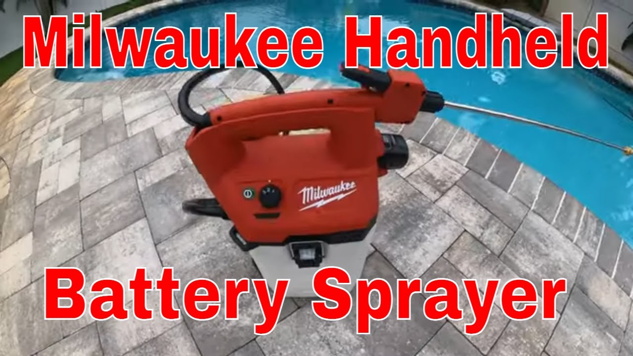 MILWAUKEE M12 HANDHELD SPRAYER kits 252821g2 BATTERY POWER