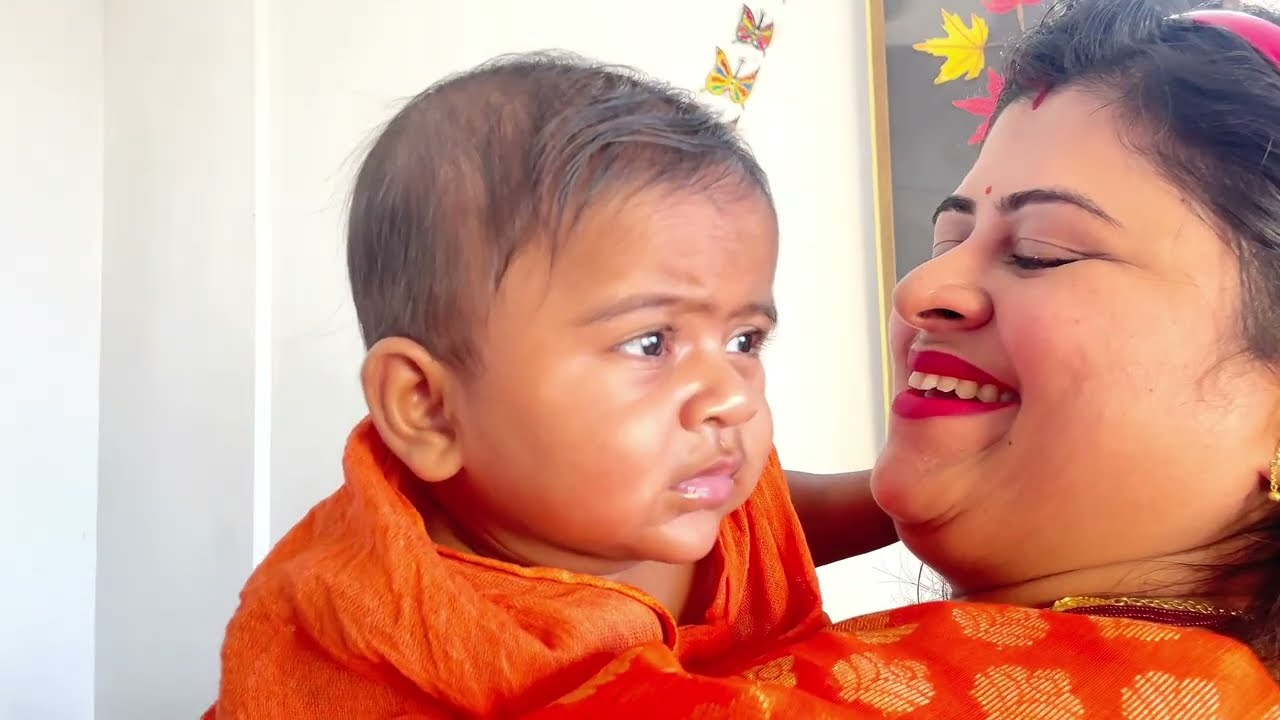 পাখি অন্নপ্রাসনের সকালের ভিডিও. Pakhi r Annaprason. #annaprasan #riceceremony