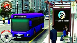 Offroad Bus Driving Game - Coach Mobile Bus Transporter Adventure - Android GamePlay screenshot 2