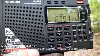 Sw Dx - S11A Cherta Numbers Station, Reception In Sofia, Bulgaria