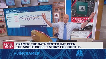 Data centers has been the biggest story for months, says Jim Cramer