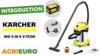 Karcher WD 3-18 S V-17/20 - Wet and Dry Vacuum Cleaner - Stainless Steel Drum - 17 l - Introduction Net Worth