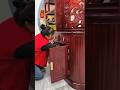 Double-sided screen partition mortise and tenon structure #furniture #viralshort #shorts