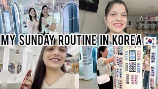 My Sunday routine in korea?? | shopping | Dinner with mahi & photoshoot