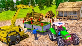 Drive Tractor trolley Offroad Cargo- Free 3D Games - Android Gameplay#4 screenshot 5
