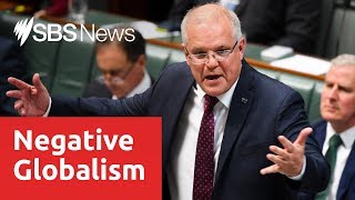 Scott Morrison confirms the UN as an institution he referred to for pursuing 'negative globalism'