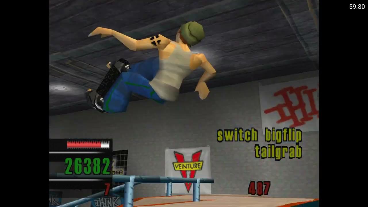 PS1 Trasher Skate and Destroy Das Kolosseum level gameplay in 4K YouTube