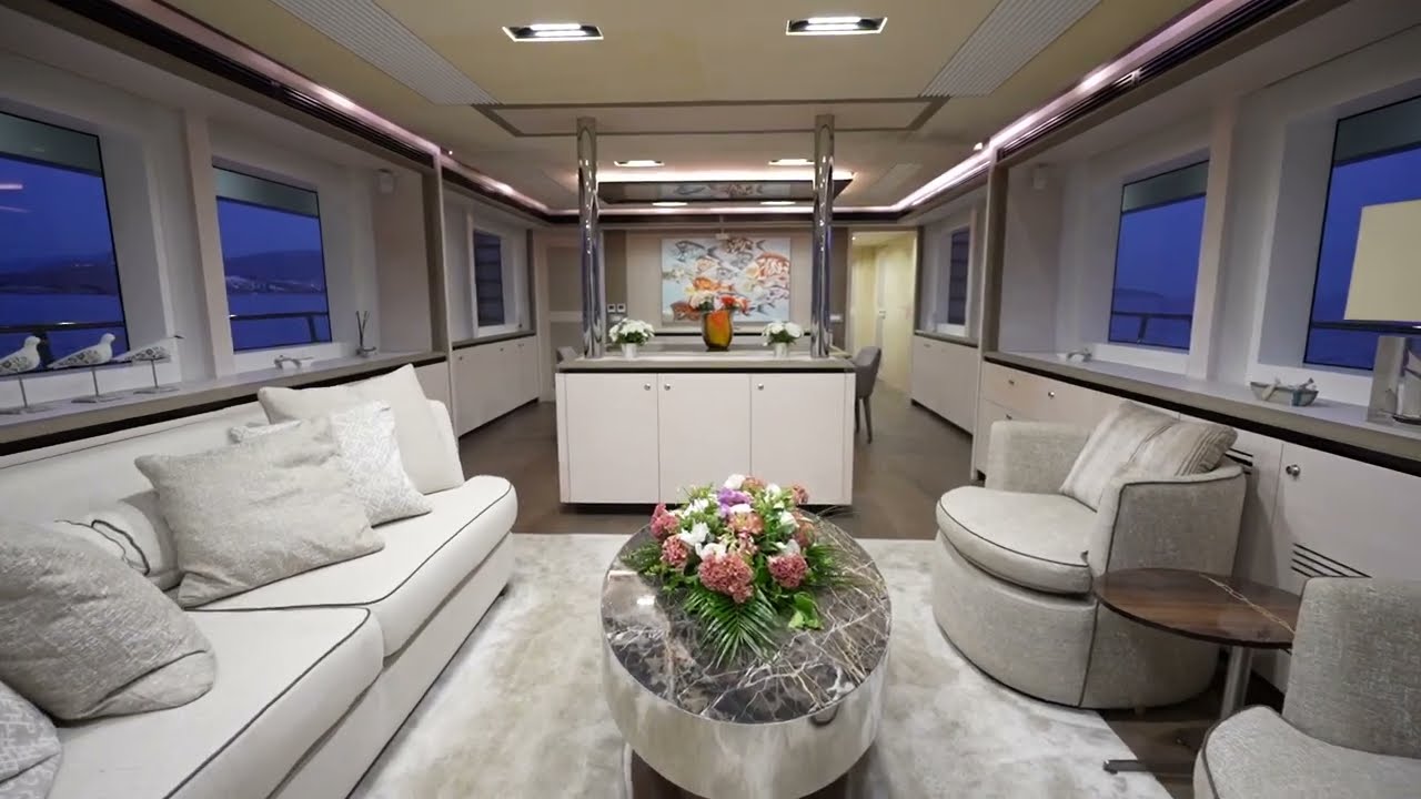 ⁣ARCHSEA Motor Yacht in Bodrum for Rent - Luxury, Modern, Jacuzzi Onboard