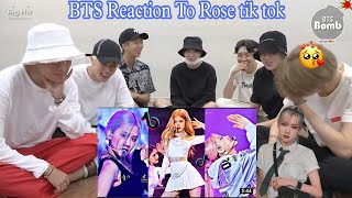 Bts Reaction To Rose Tiktok P-2