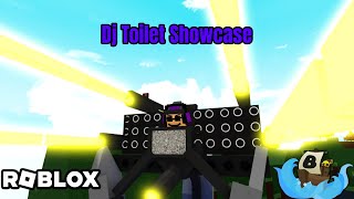 Dj Toiletskibidi Saga Babft Build A Boat For Treasure Showcase Skibidi Toilet