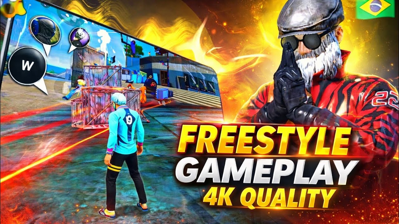 Freestyle Gameplay | Pro Movement & Aim 🎯 