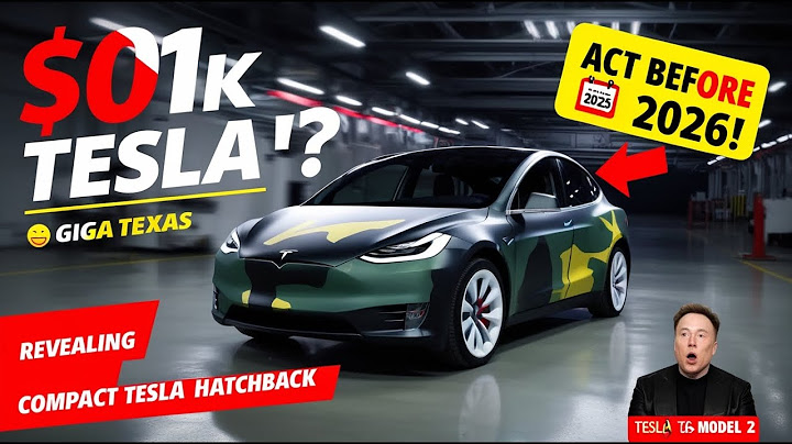 Model 2 Spy Shots Revealed! Tesla’s Cheapest Car is Almost Here