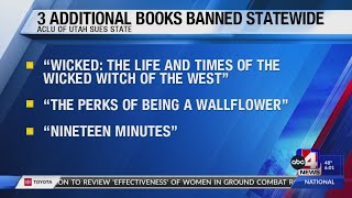 American Civil Liberties Union sues Utah following more book bannings