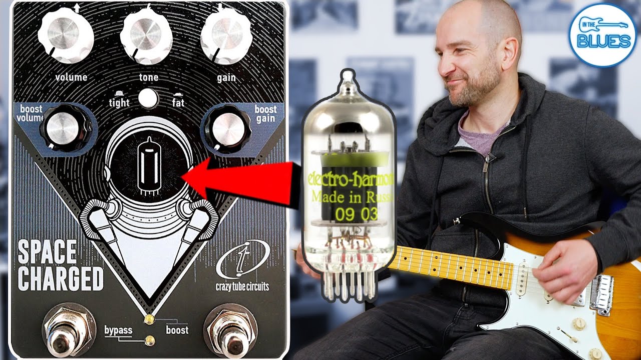 Real Tube Inside! The Crazy Tube Circuits Space Charged 2-in-1 Pedal