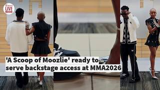 A Scoop of Moozlie ready to serve backstage access at Metro FM Music Awards 2026