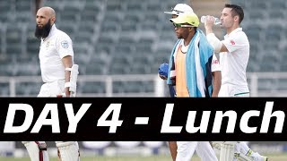 india vs South Africa 3rd Test Day 4 Lunch Time: South Africa Back in Game Scored At Lunch: 69/1