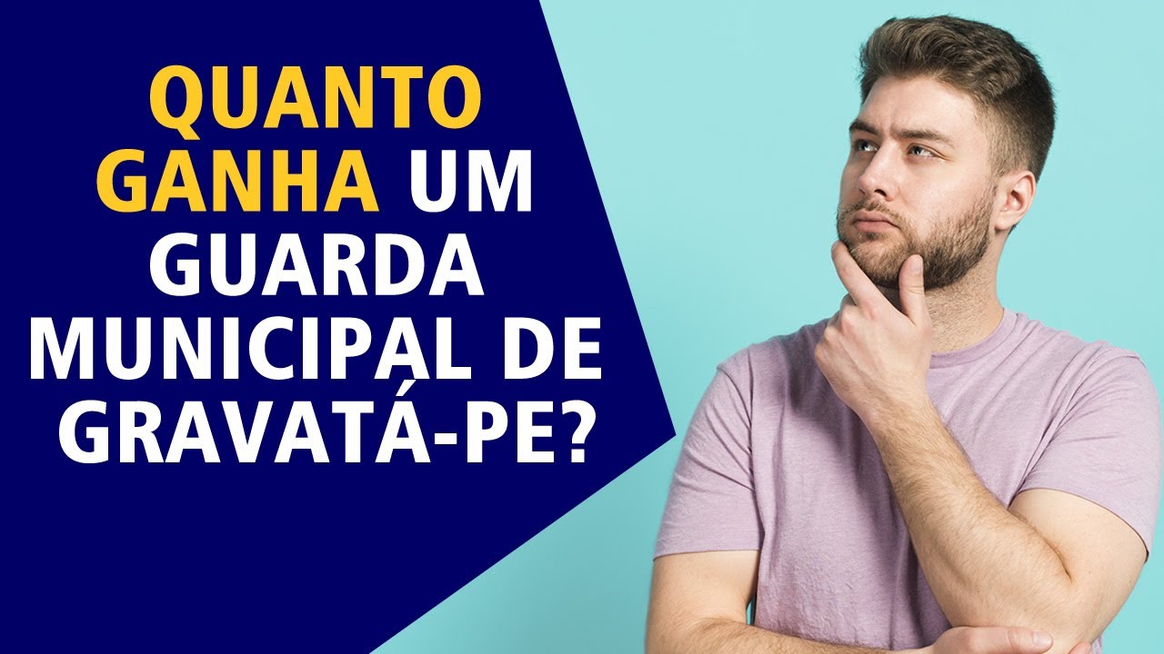 QUANTO GANHA UM GUARDA MUNICIPAL EM GRAVATÁPE? YouTube