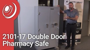 SafeandVaultStore 2101-17 Double Door Pharmacy Safe Video