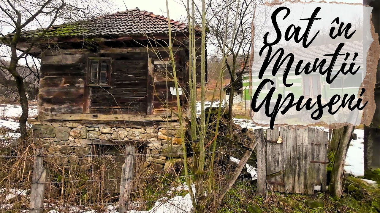 Viața Fără Magazin, Case cu Cuptoare din Lut de Copt Pâine! Sat Izolat în Munții Apuseni - Poienița