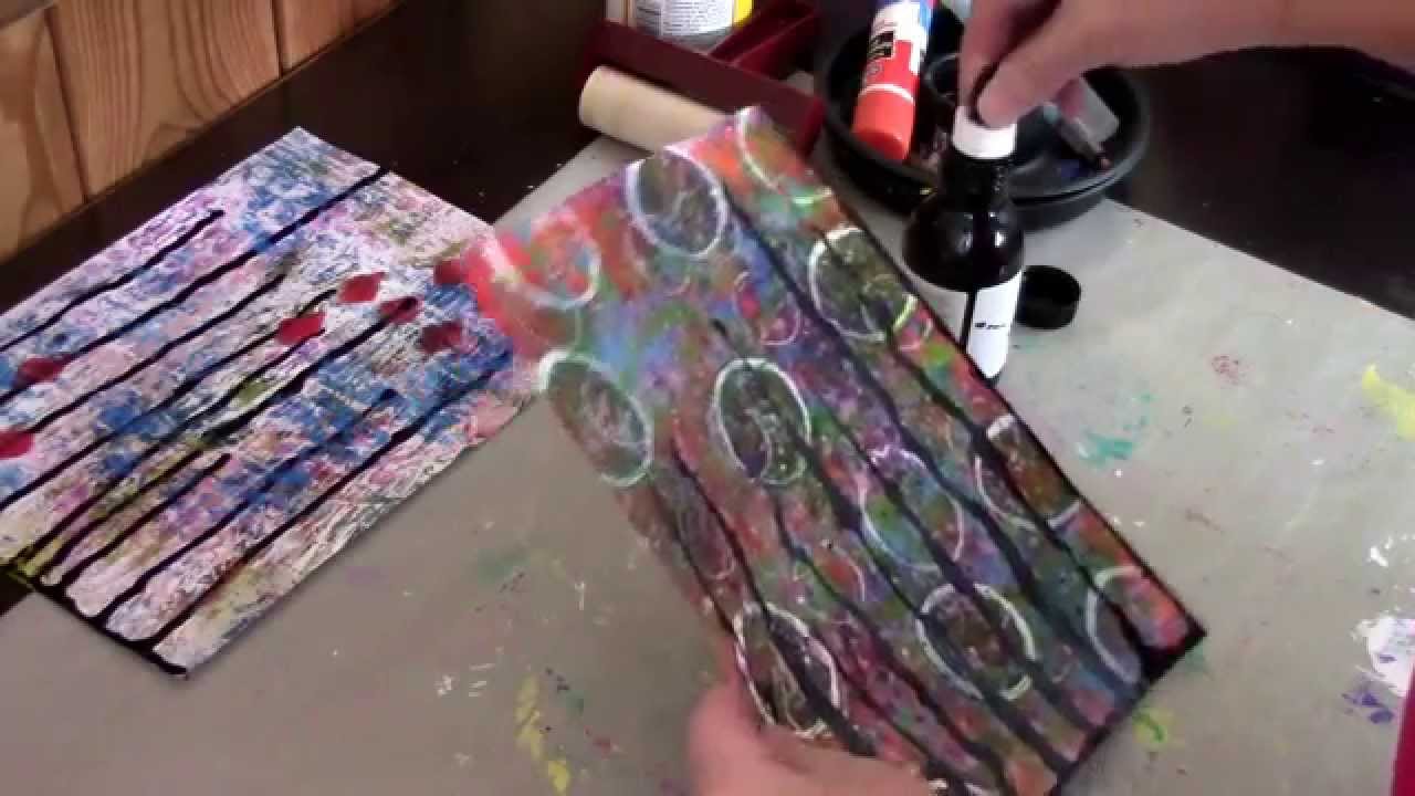 Gelli Printing What To Do With Those Prints You Don t Like YouTube Gelli printing what to do with those prints you don t like youtube