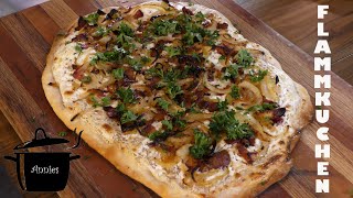 AIR FRYER German Pizza #flammkuchen