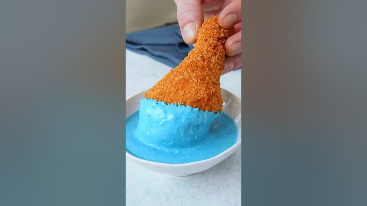 pink sauce try blue sauce instead! 🫐😍 shorts scrumdiddlyumptious food viral 