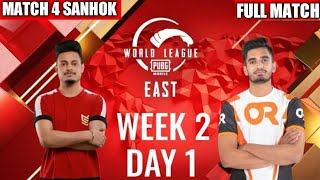 [HINDI] W2D1 - PMWL EAST - League Play | PUBG MOBILE World League Season Zero (2020)