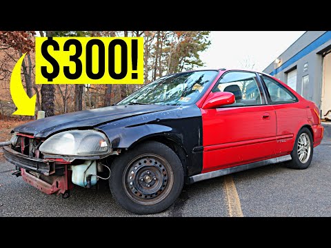 Restoring a $300 Honda Civic On A Budget! | EP. 1