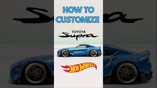 How to Customize Hotwheels Toyota Supra MK5 #Hotwheels #Supramk5 #diecast #custom