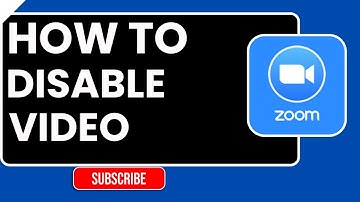 Hoe je video standaard uitschakelt bij zoomen