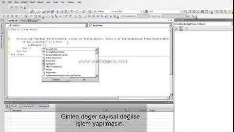 Visual Basic Keypress Operations