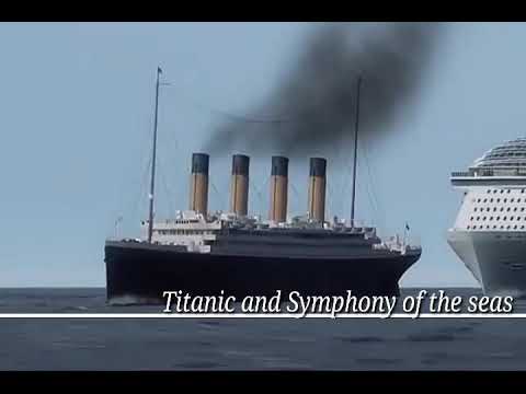 Symphony Of The Seas Vs Titanic - Cruise Gallery