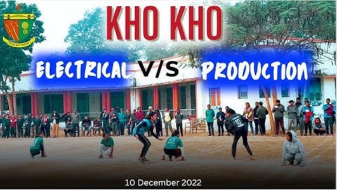 #bit_sindri production v/s electrical #khokho 10/12/22