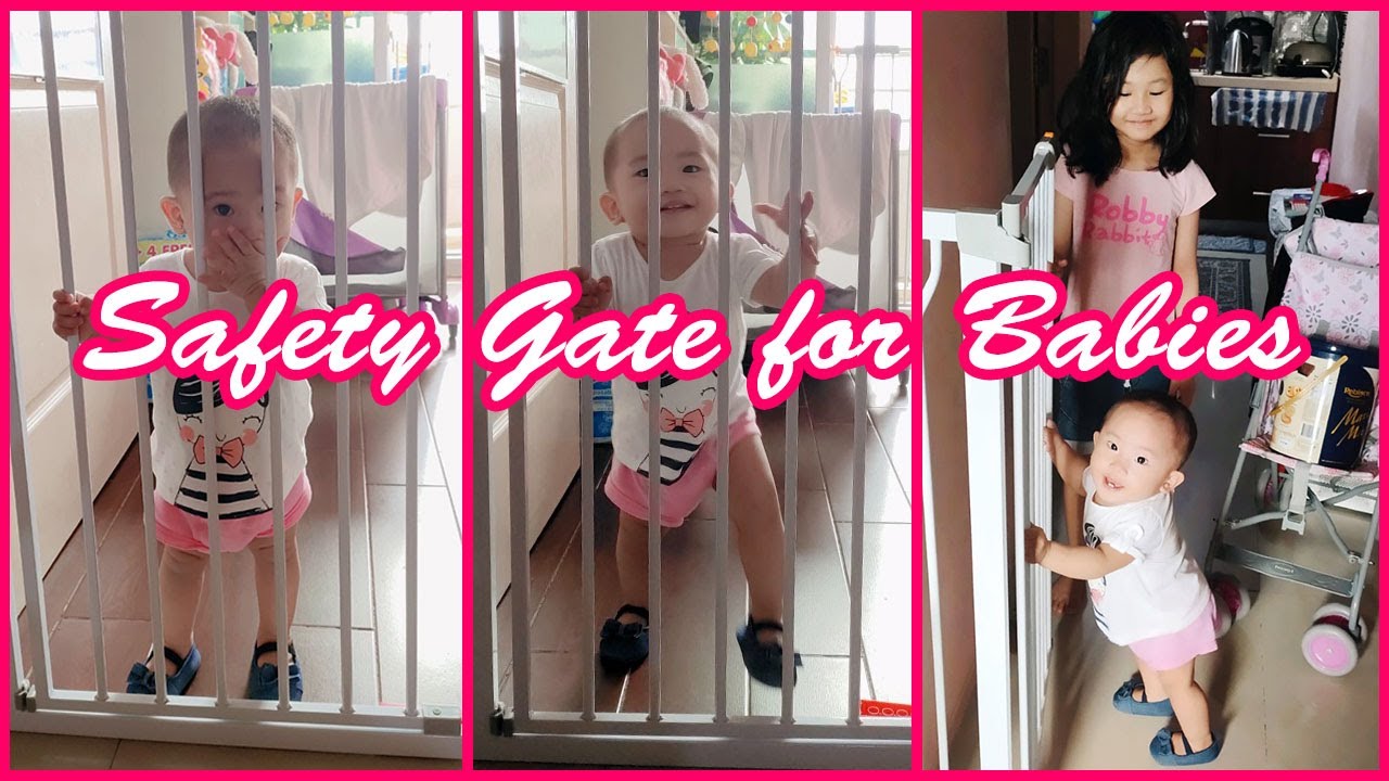 Baby's Safety Gate, Unboxing, Installation and Review | How To DIY | Happy Kids | Online Shopping