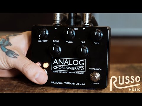 Mr. Black Analog Chorus/Vibrato Deluxe Demo | Russo Music