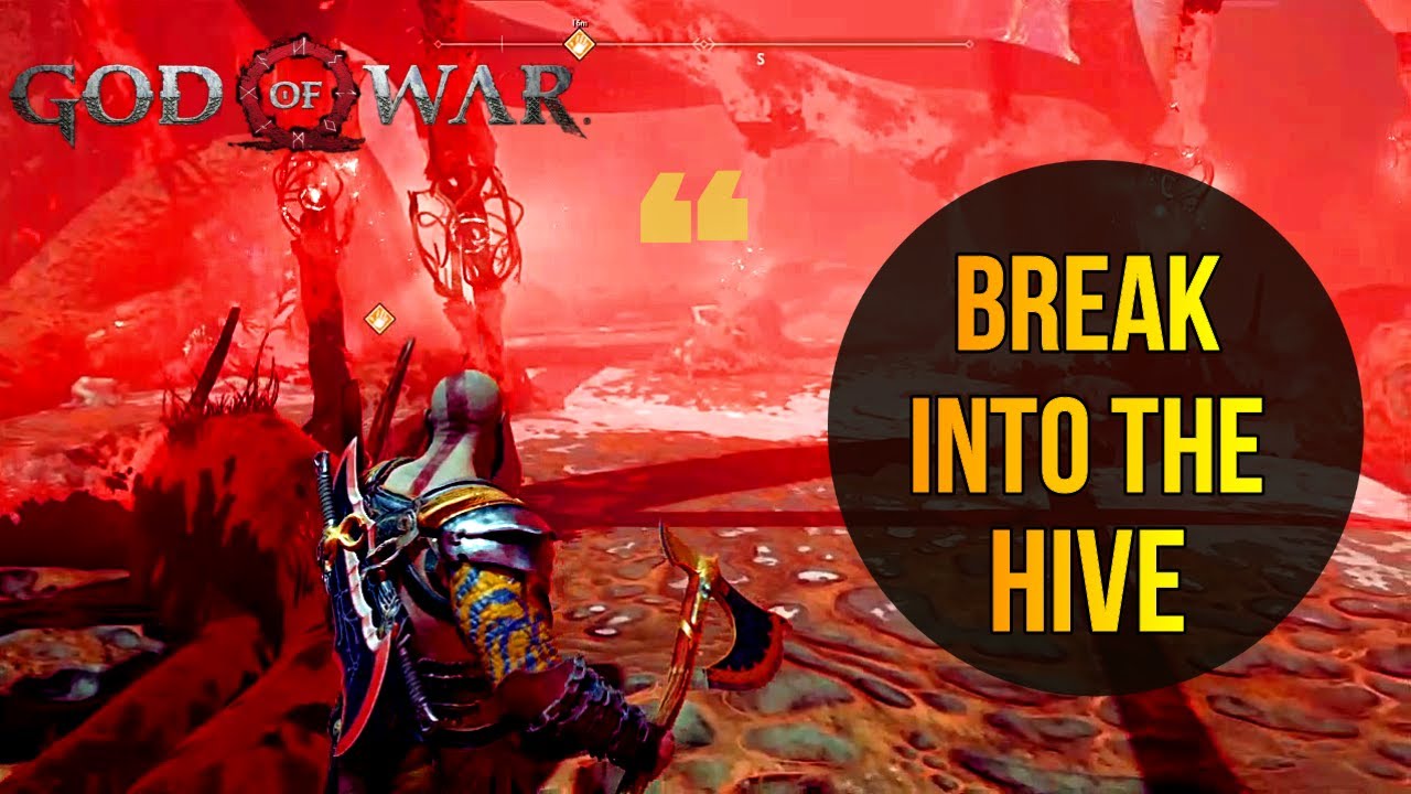 God of War - How to Break into the Hive of Alfhiem - YouTube