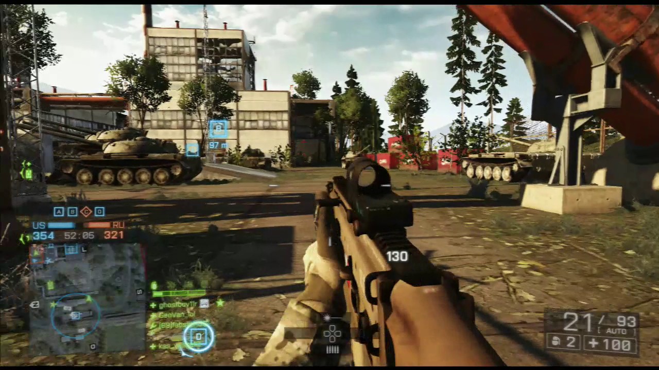 BF4- Partida muito disputada em Zavod (PS3)
