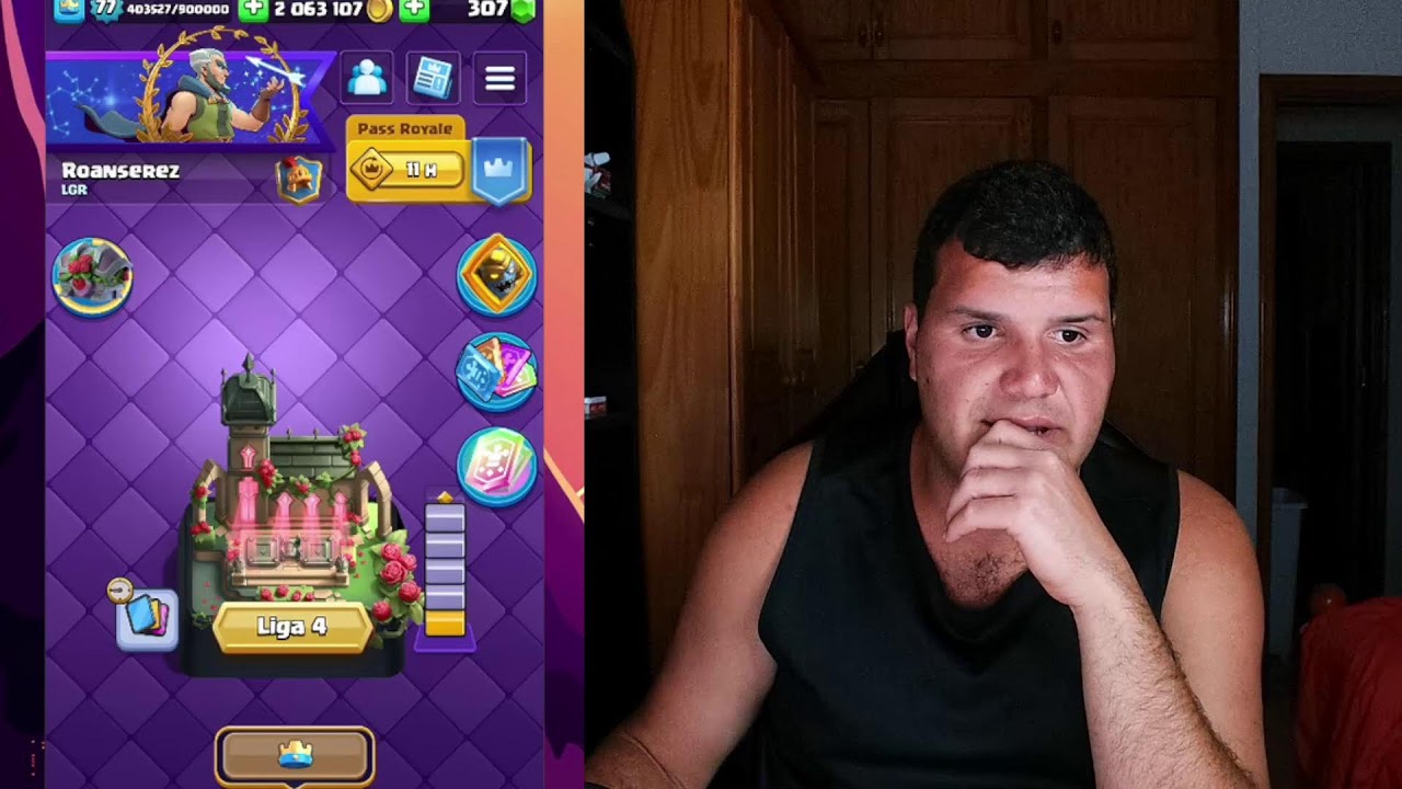 Hoy en día ganar está demasiado difícil!! #roanserez#clashroyale#parati