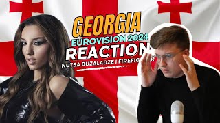 🇬🇪REACTION GEORGIA I EUROVISION 2024 I NUTSA BUZALADZE - FIREFIGHTER I OFFICIAL MUSIC VIDEO
