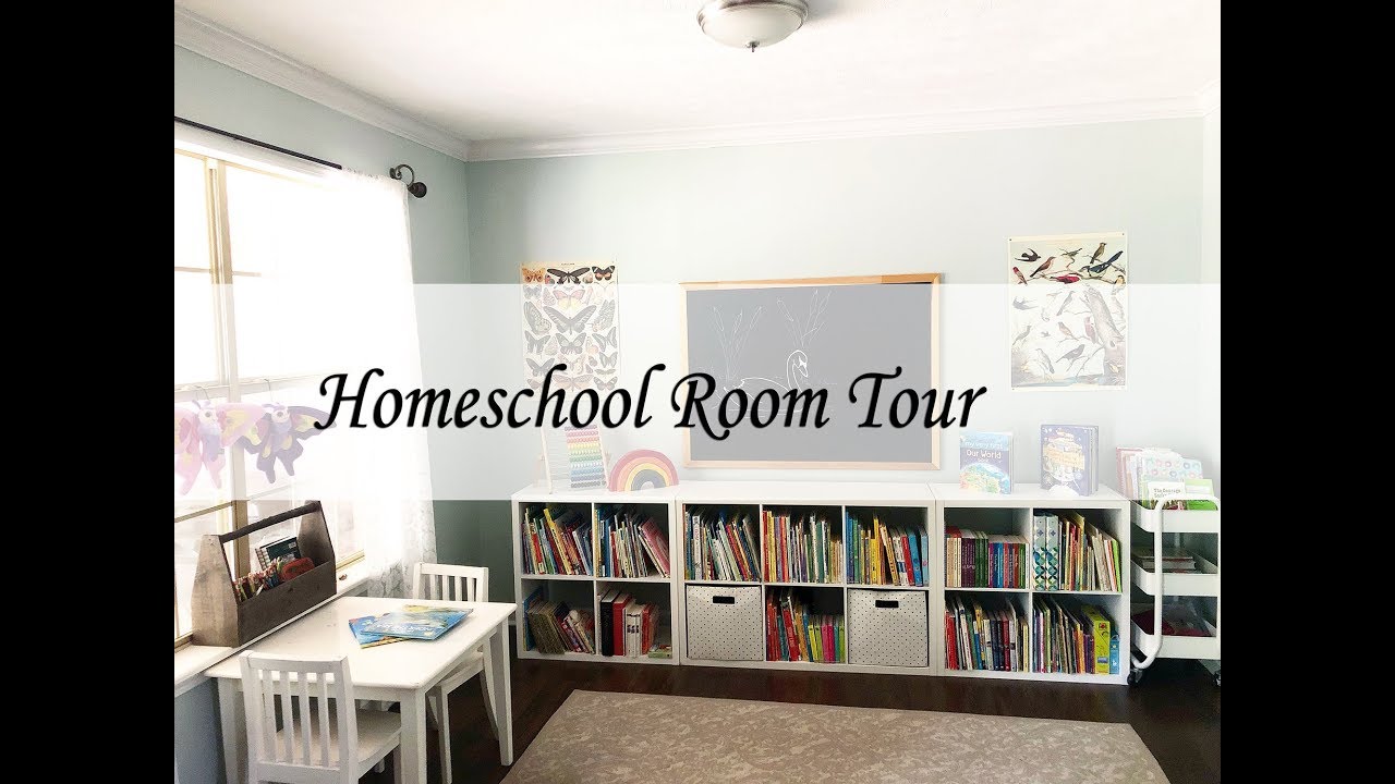 Homeschool Room Tour & Organization 2019 - YouTube