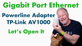 Ethernet Gigaibit over home AC Power TPlink AV1000 #ethernetadapter #Gigabitadapter  #TPLINK