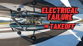 Electrical Failure in Cessna 182 - Rejected Takeoff (+ maintenance VLOG)