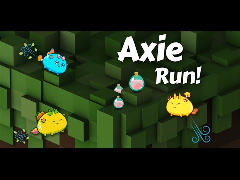 Axie Infinity Run! - SLP Cave