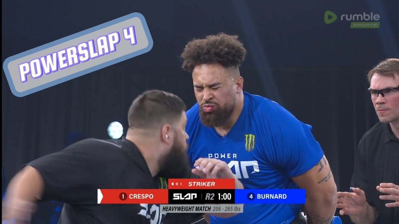 CRESPO 🆚 BURNARD | POWERSLAP | FULL MATCH