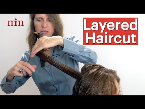 Cut Your Hair With Blunt Snip to Make it STRONGER | Hair Tutorial | Haircut  | Morrocco Method - YouTube