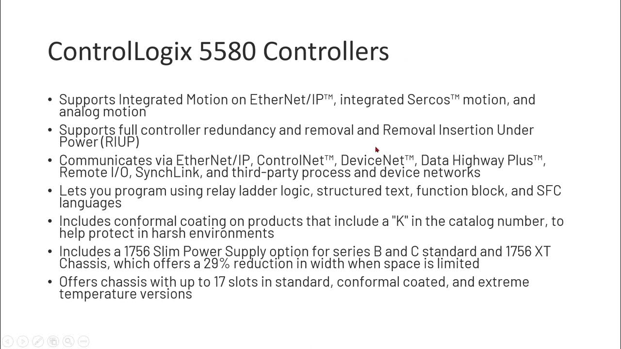 CONTROLLOGIX 5580 YouTube