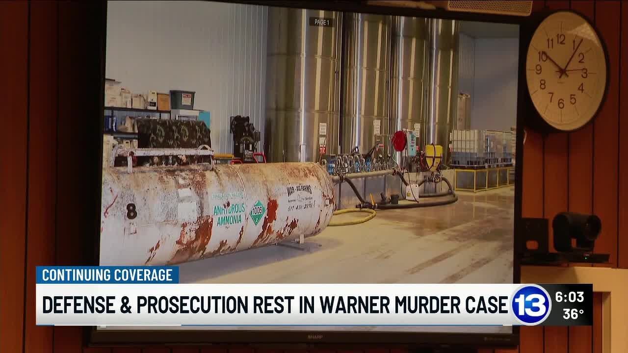 Warner murder trial day 12: Prosecution, defense rest; Dee’s brother delivers emotional testimony