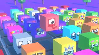 Numberblocks Cubes Math Adventure | Pre Nursery Learning Videos & Toddler Numbers 1-100 🎨✨