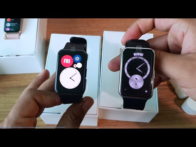 Huawei Watch Fit vs Huawei Watch Fit Elegant Edition --Midnight