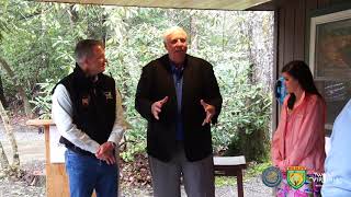 Recap: Gov. Justice announces online camping reservations now available for state parks